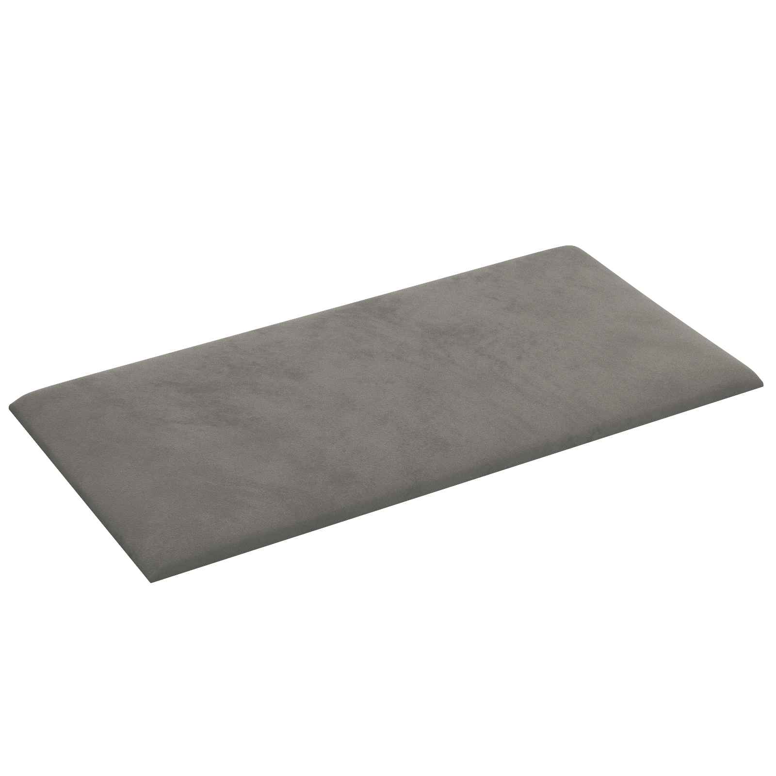 vidaXL Wejściowy zagłówek 12 pcs jasnoszary Welur