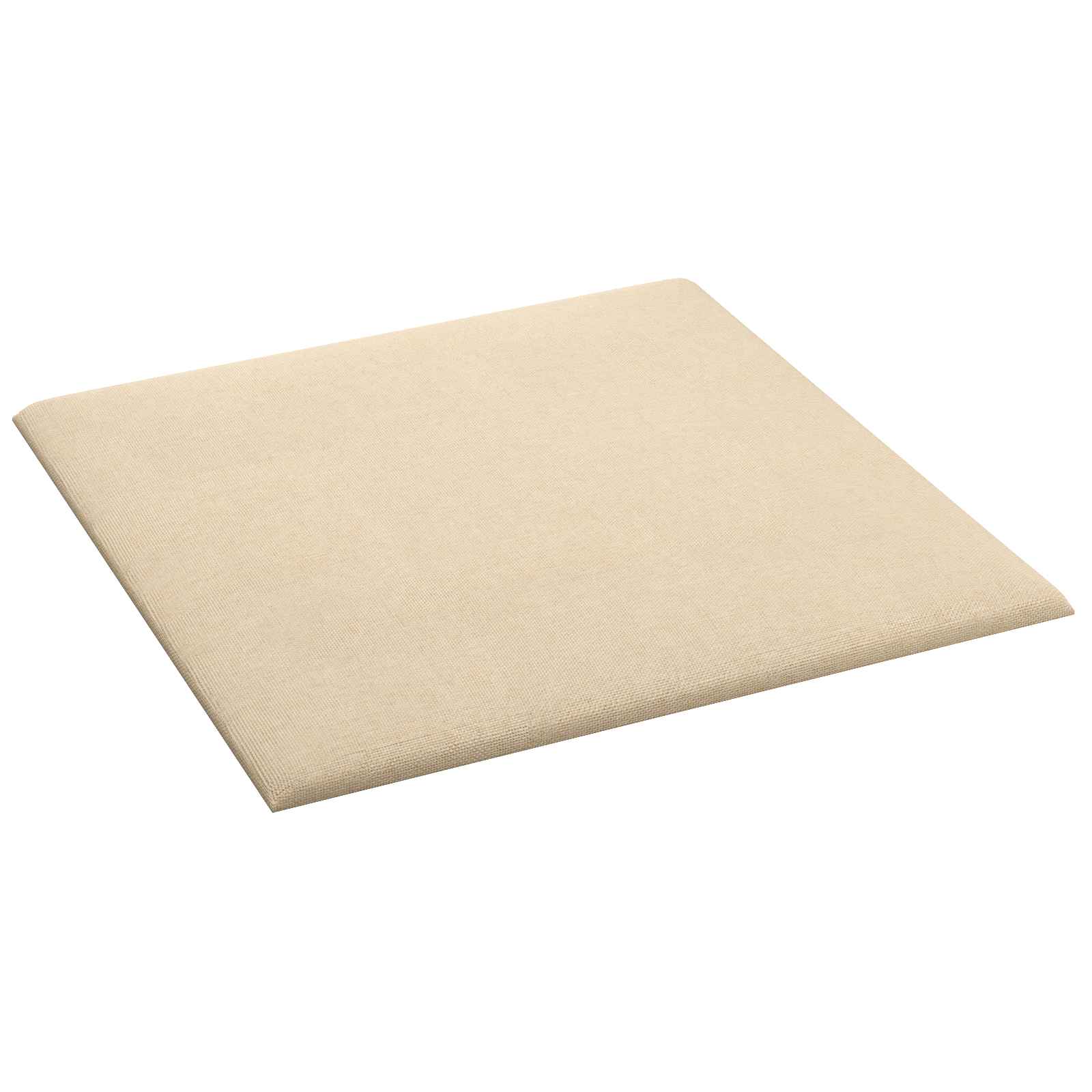 vidaXL Wejściowy zagłówek 12 pcs Kremowy 30 x 30 cm tkanina