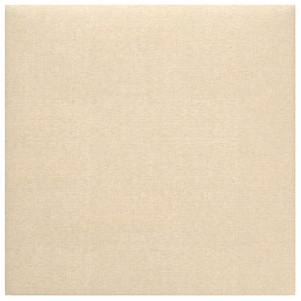 vidaXL Wejściowy zagłówek 12 pcs Kremowy 30 x 30 cm tkanina
