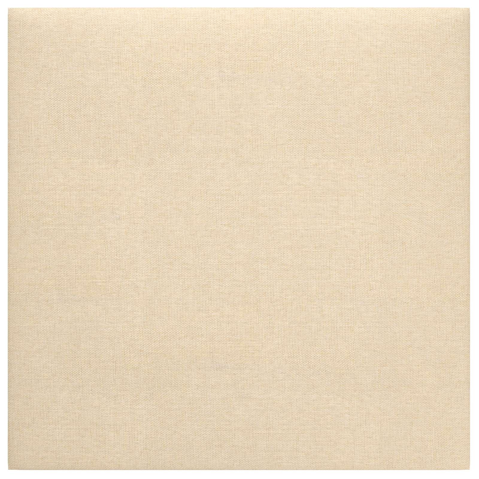 vidaXL Wejściowy zagłówek 12 pcs Kremowy 30 x 30 cm tkanina