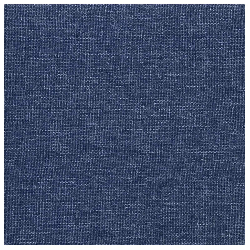 vidaXL Wejściowy zagłówek 12 pcs Niebieski 30 x 30 cm tkanina