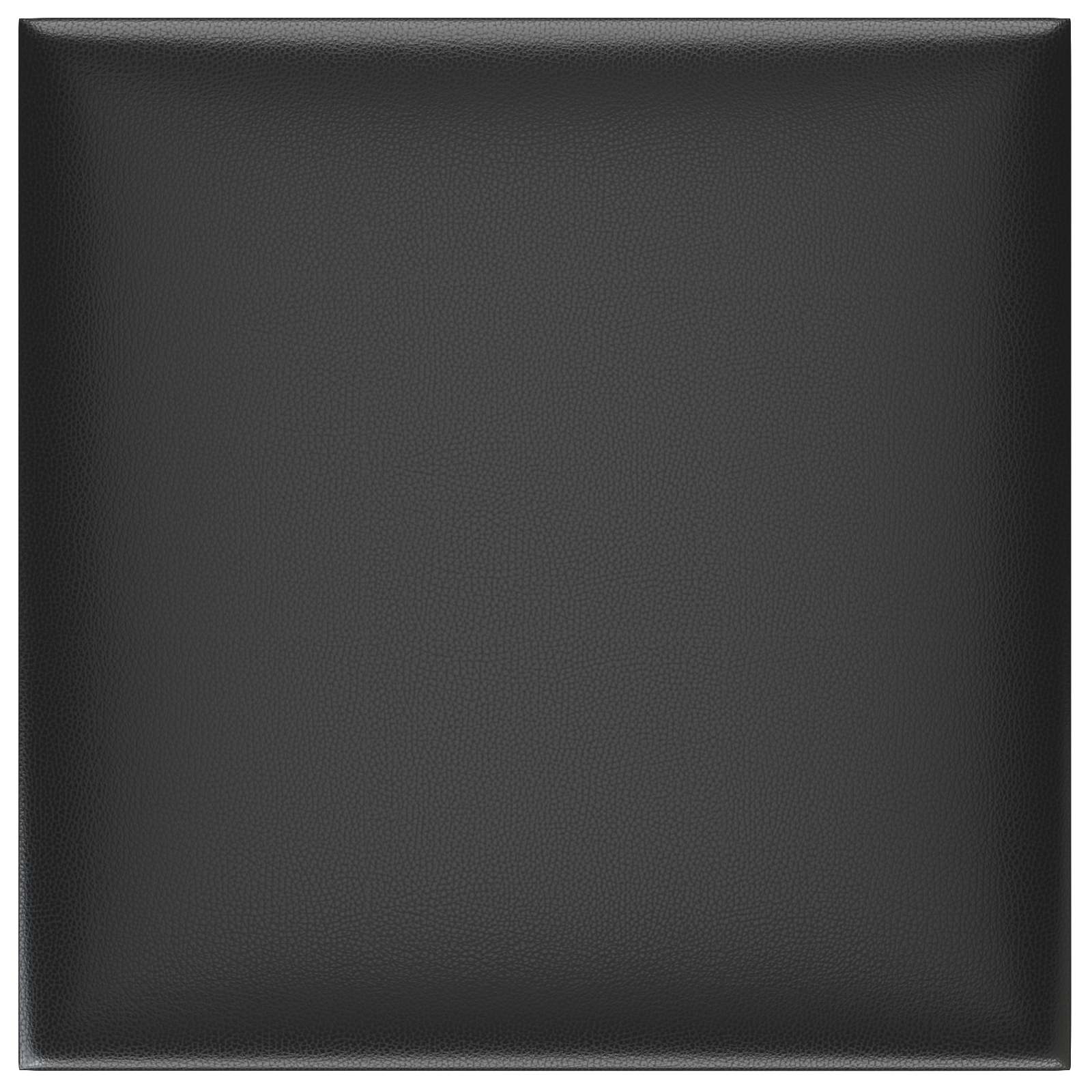 vidaXL Wejściowy zagłówek 12 pcs Czarny 30 x 30 cm tkanina