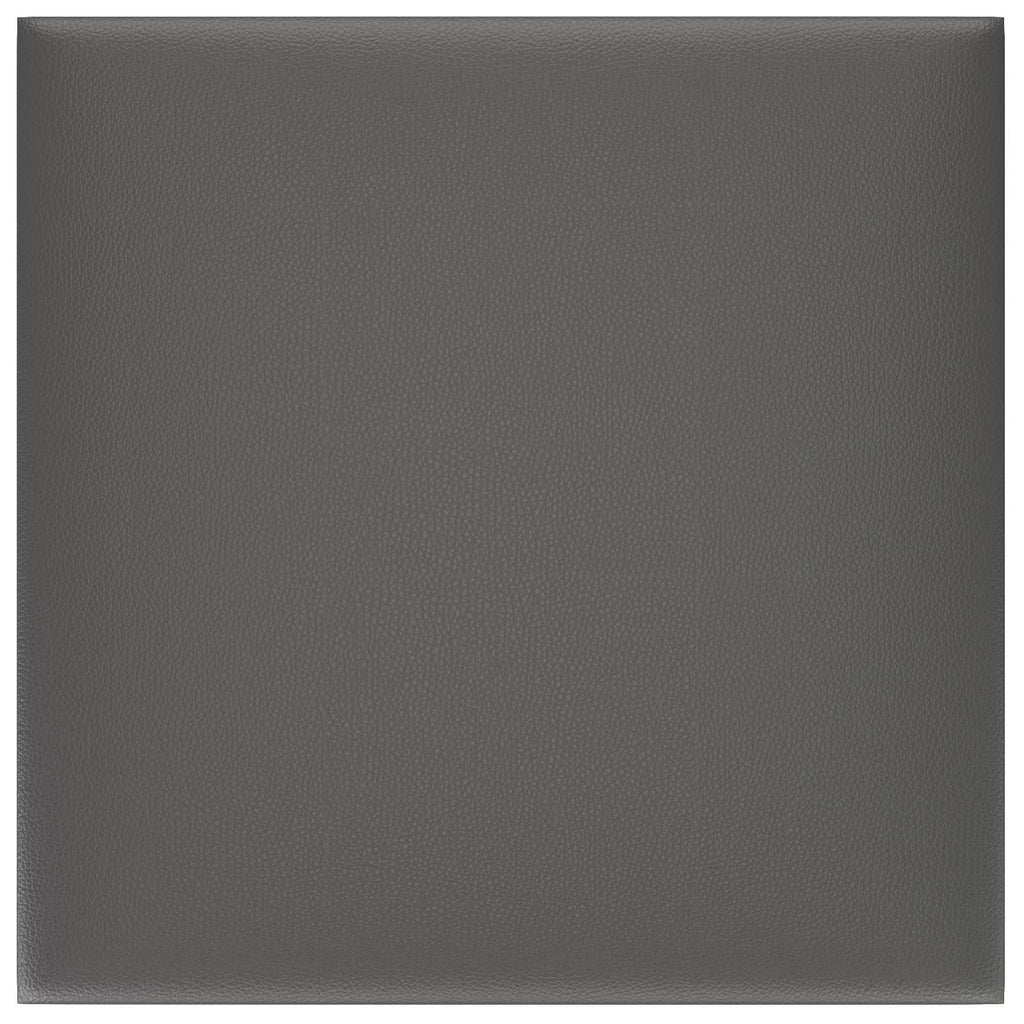 vidaXL Wejściowy zagłówek 12 pcs Szary 30 x 30 cm tkanina