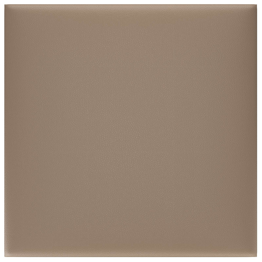 vidaXL Wejściowy zagłówek 12 pcs Cappuccino 30 x 30 cm tkanina