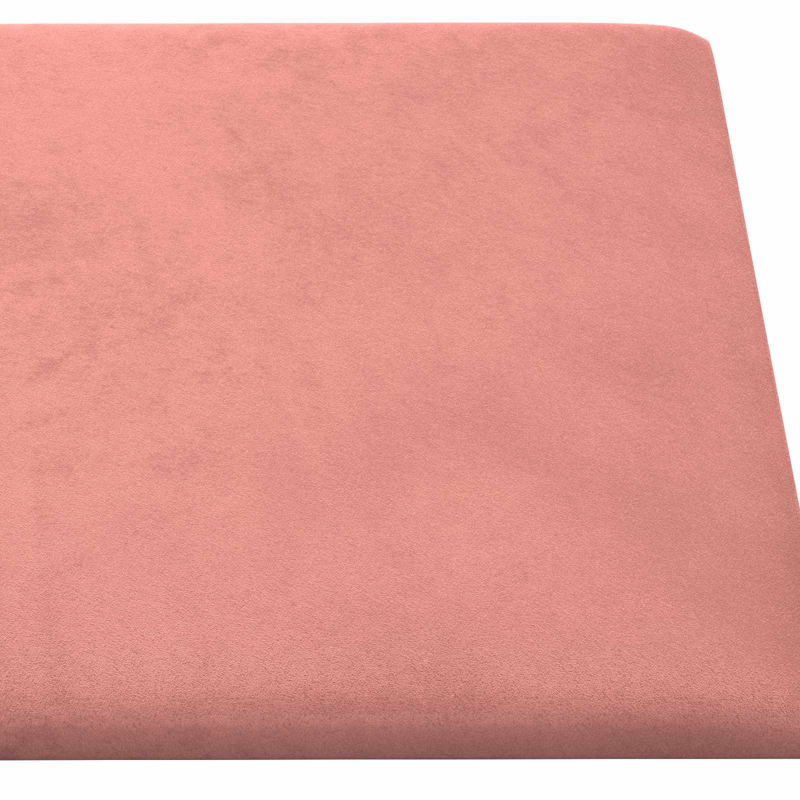 vidaXL Wejściowy zagłówek 12 pcs różowy Welur