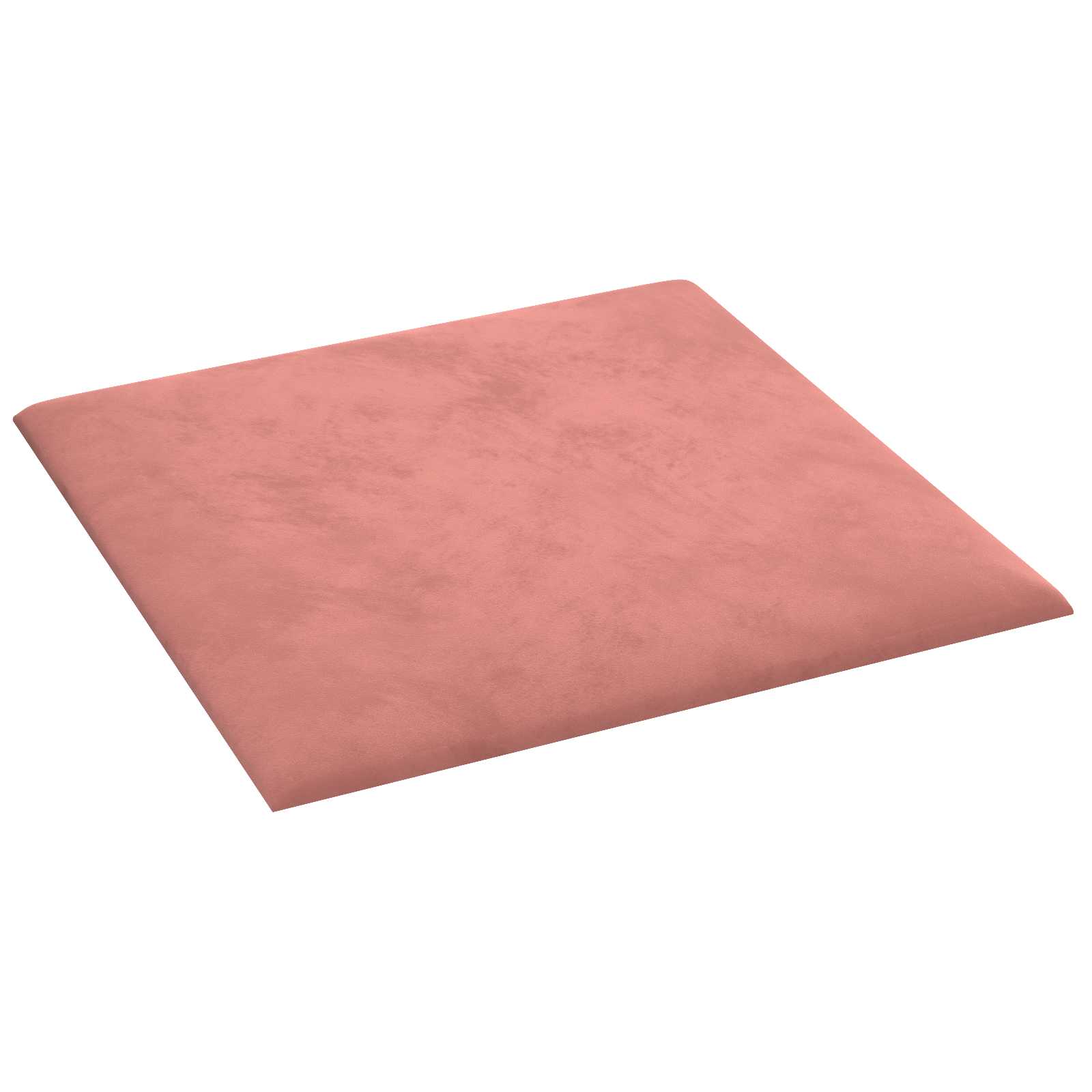 vidaXL Wejściowy zagłówek 12 pcs różowy Welur