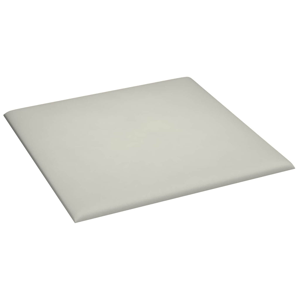vidaXL Wejściowy zagłówek 12 pcs kremowy Welur