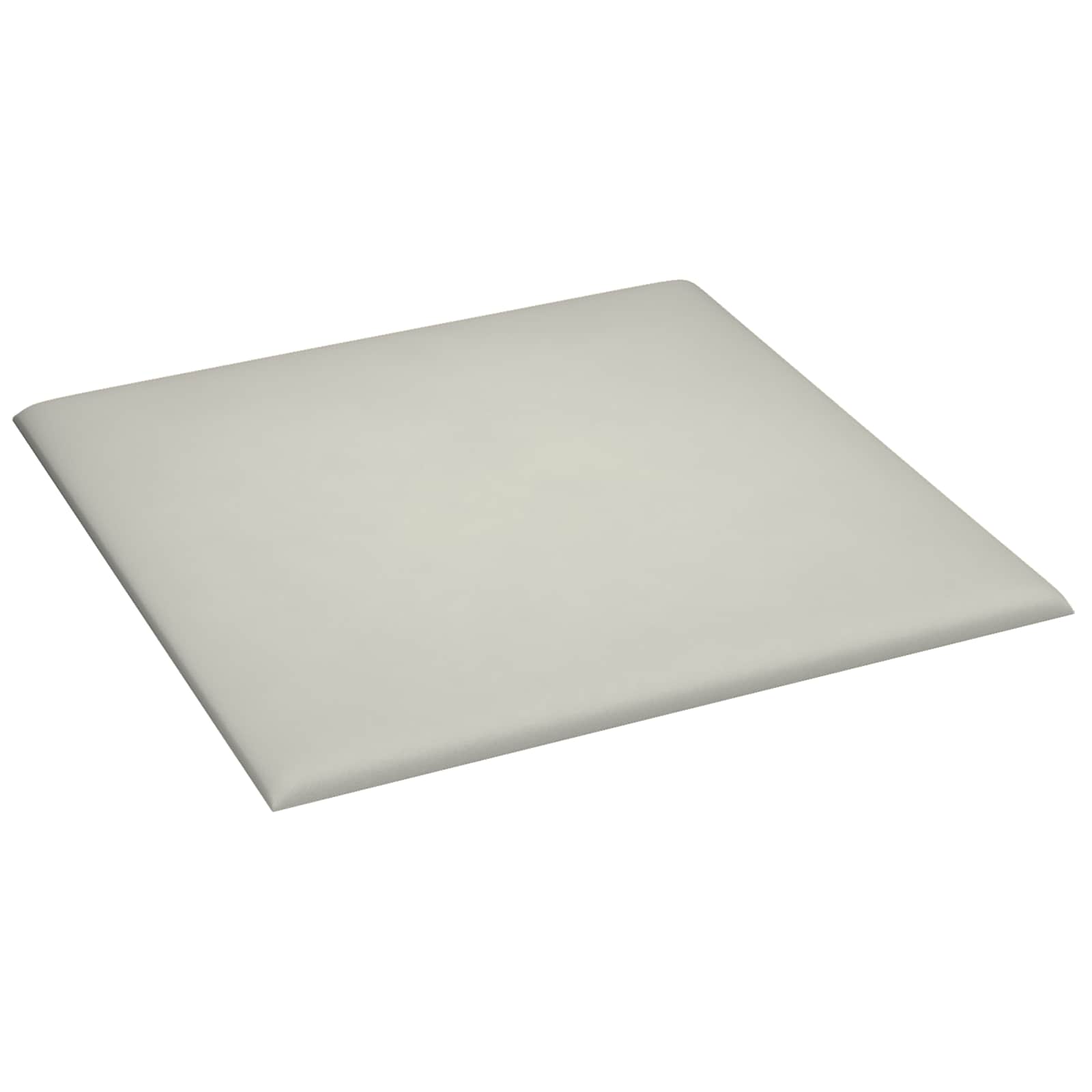 vidaXL Wejściowy zagłówek 12 pcs kremowy Welur