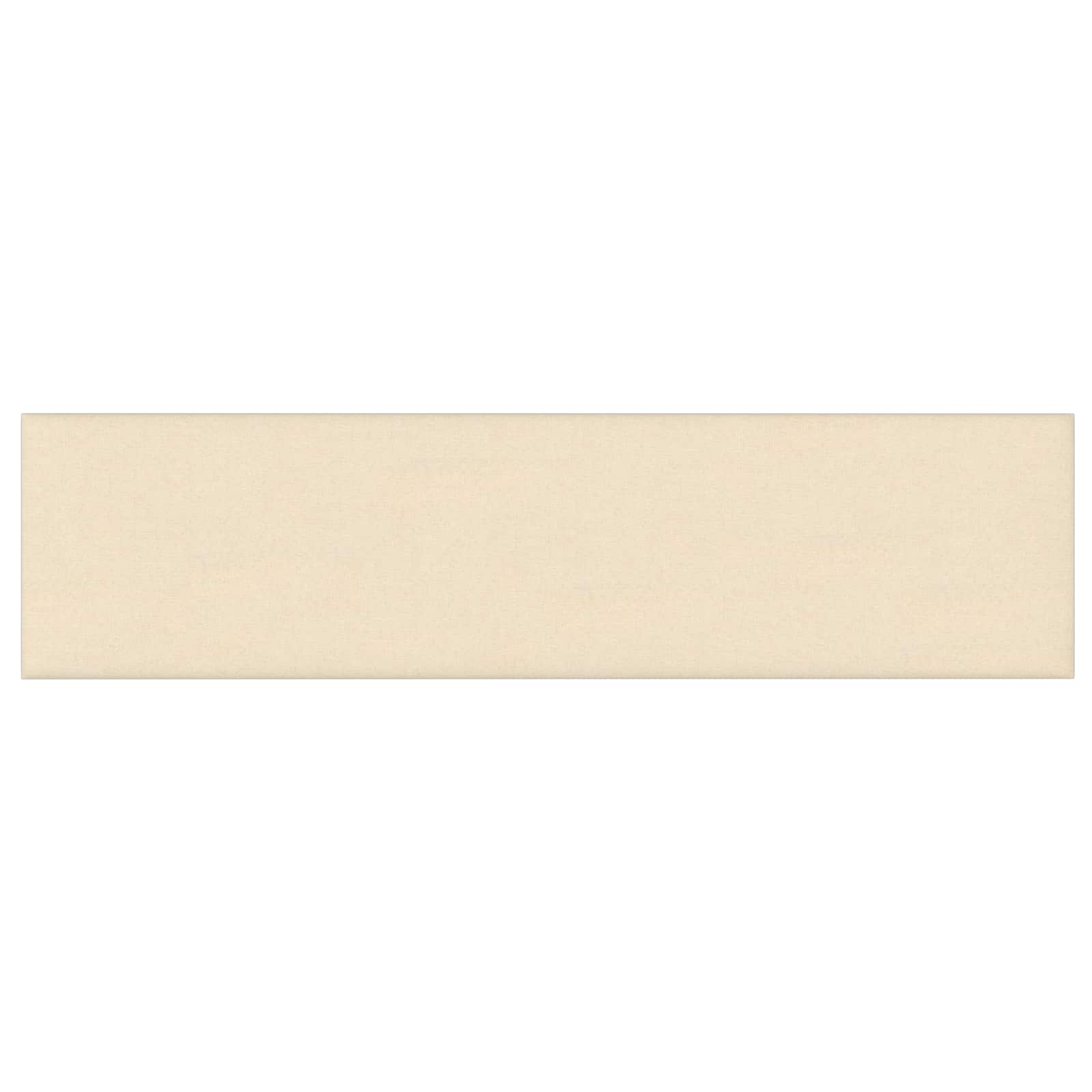 vidaXL Wejściowy zagłówek 12 pcs Kremowy 60 x 15 cm tkanina