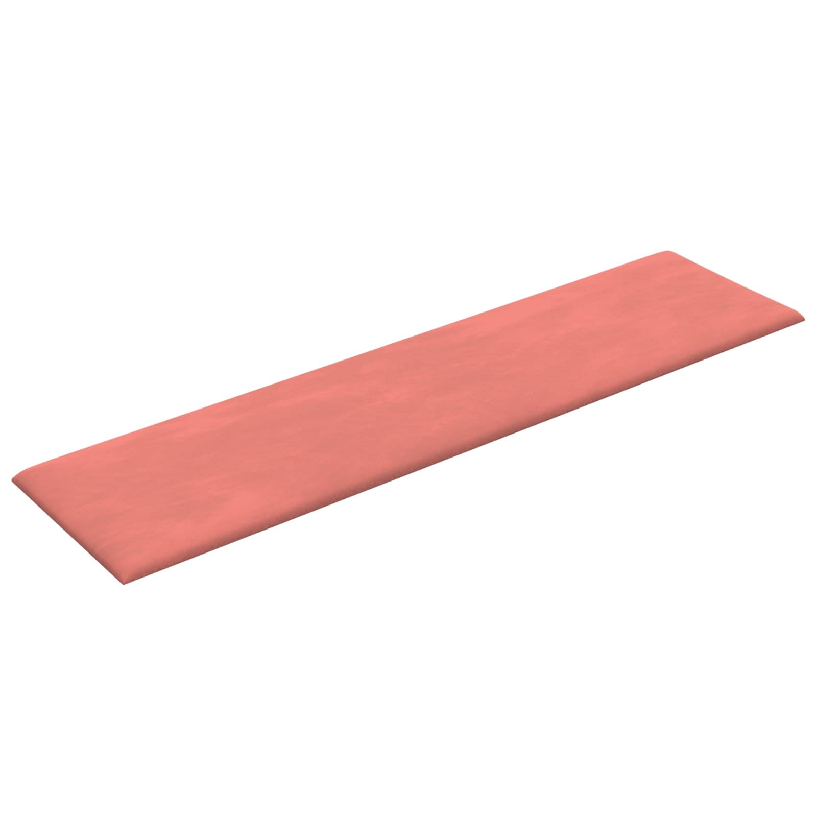 vidaXL Wejściowy zagłówek 12 pcs różowy Welur