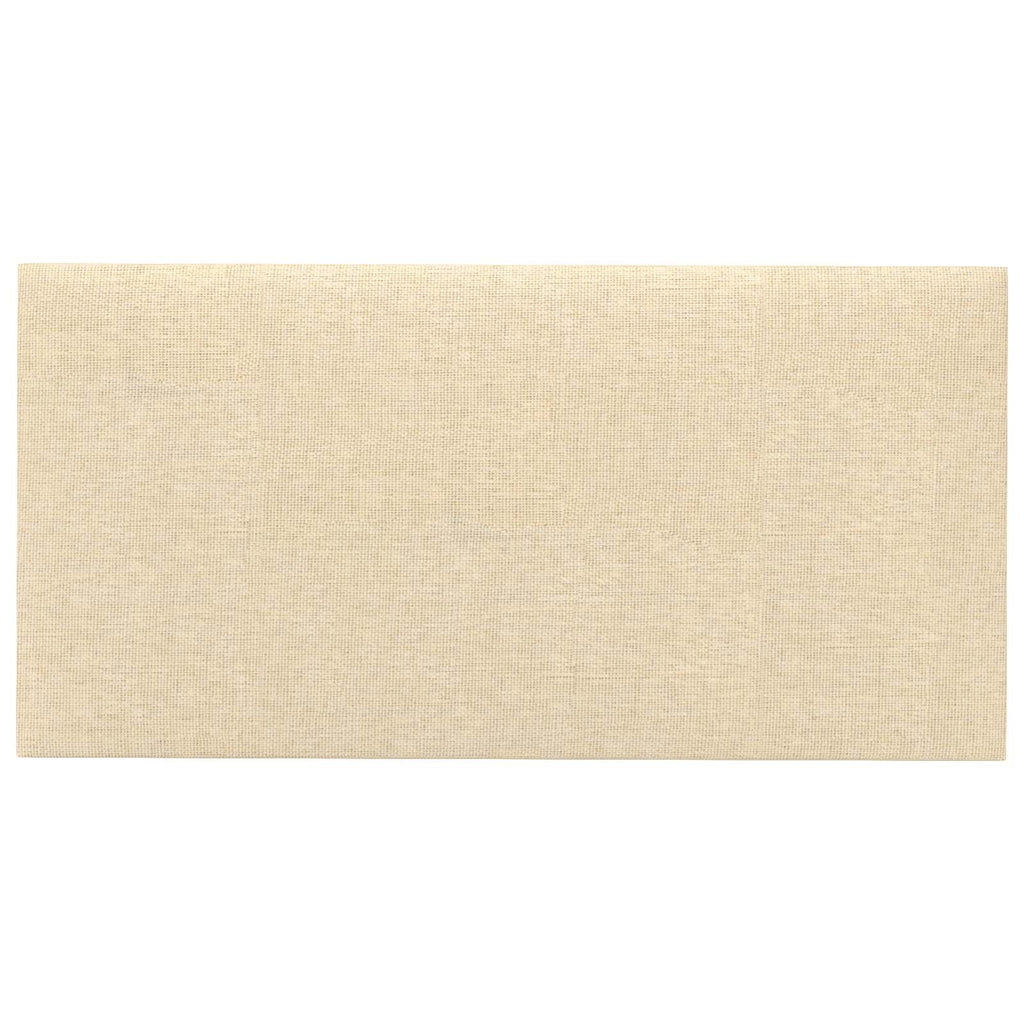 vidaXL Wejściowy zagłówek 12 pcs Kremowy 60 x 30 cm tkanina