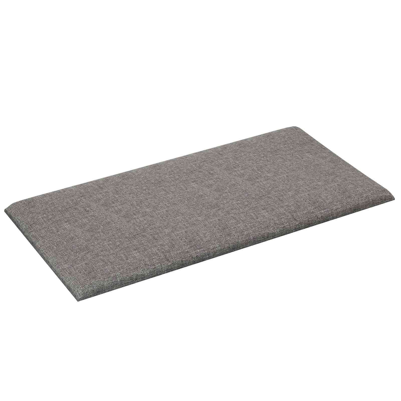vidaXL Wejściowy zagłówek 12 pcs Jasnoszary 60 x 30 cm tkanina