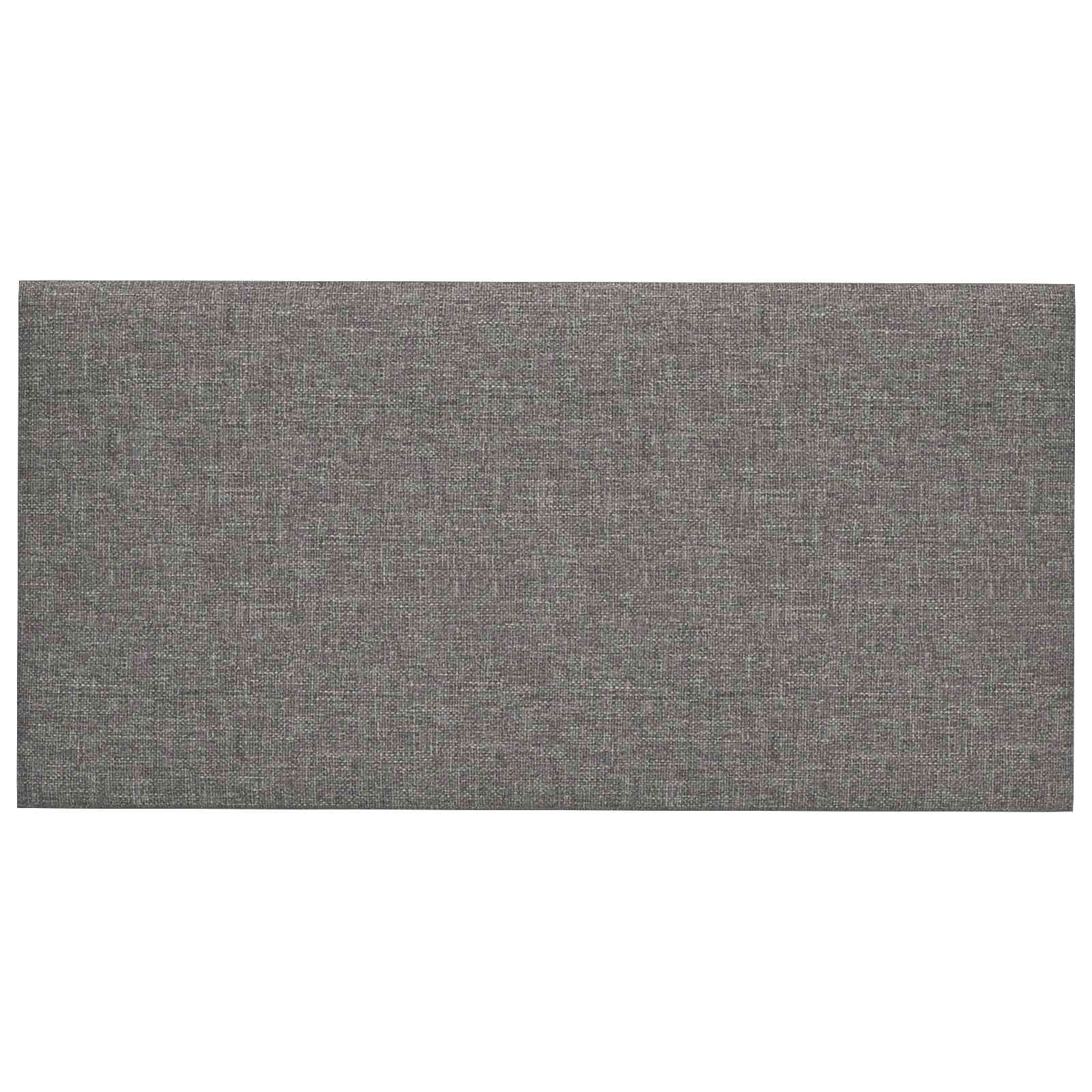 vidaXL Wejściowy zagłówek 12 pcs Jasnoszary 60 x 30 cm tkanina
