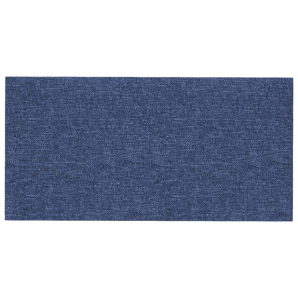 vidaXL Wejściowy zagłówek 12 pcs Niebieski 60 x 30 cm tkanina