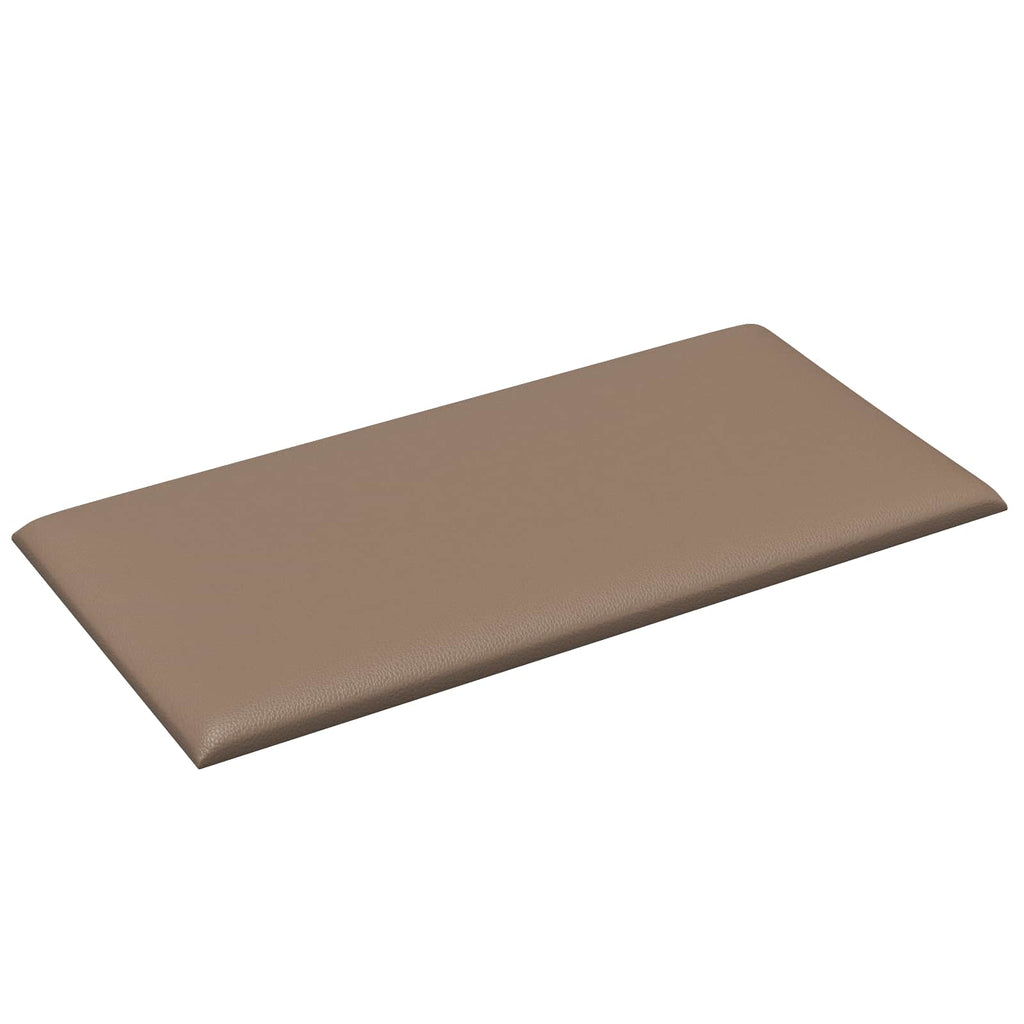 vidaXL Wejściowy zagłówek 12 szt. 60 x 30 cm Cappuccino tkanina