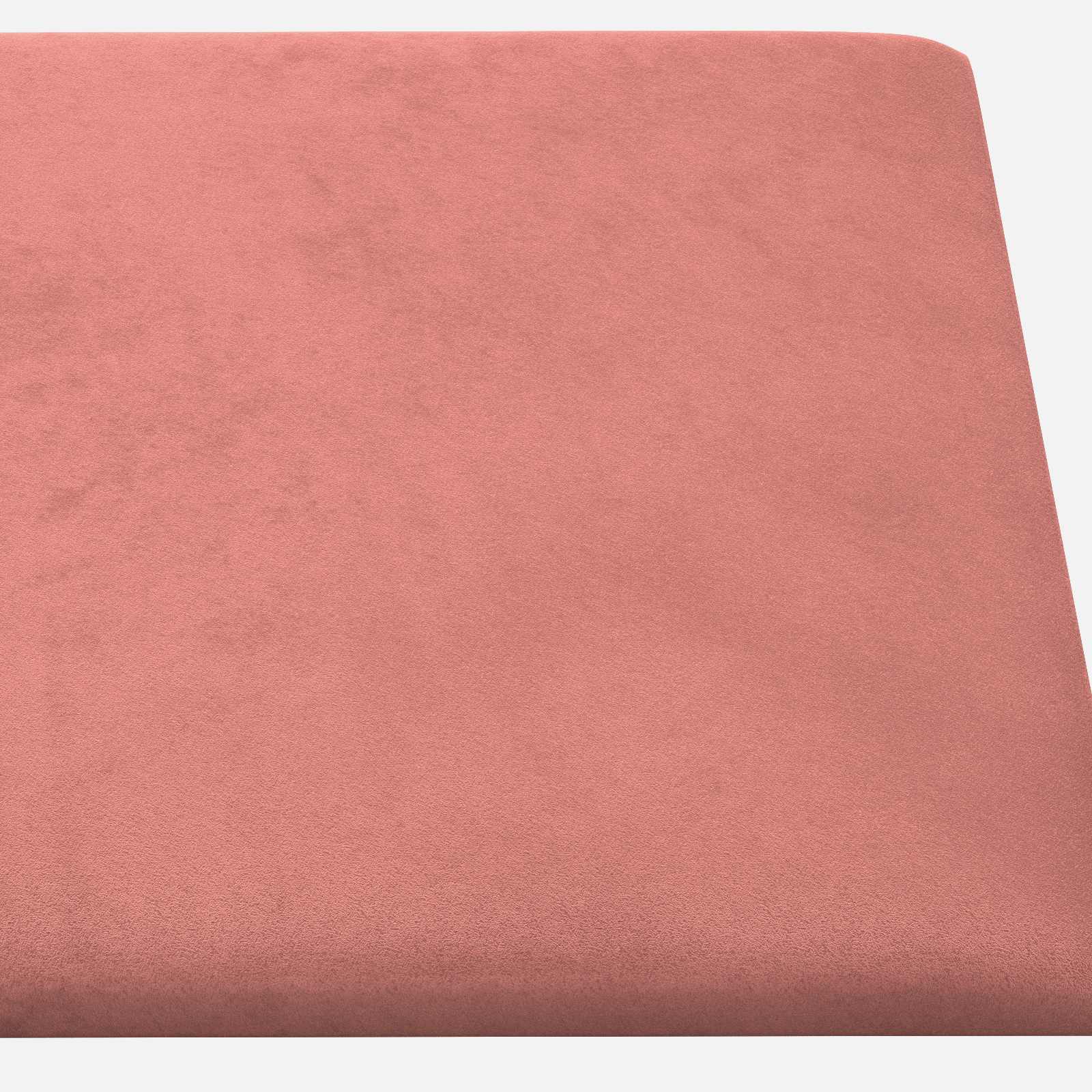 vidaXL Wejściowy zagłówek 12 pcs różowy Welur