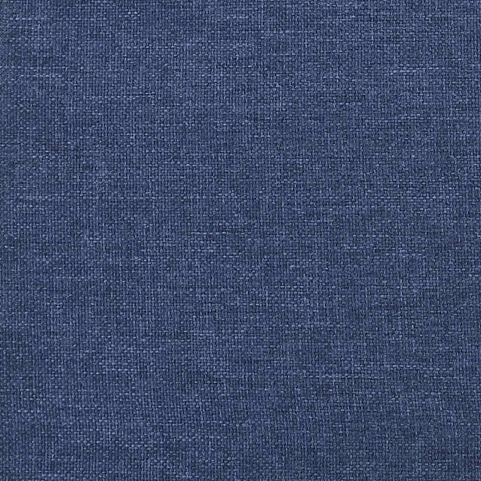 vidaXL Wejściowy zagłówek 12 pcs Niebieski 90 x 15 cm tkanina
