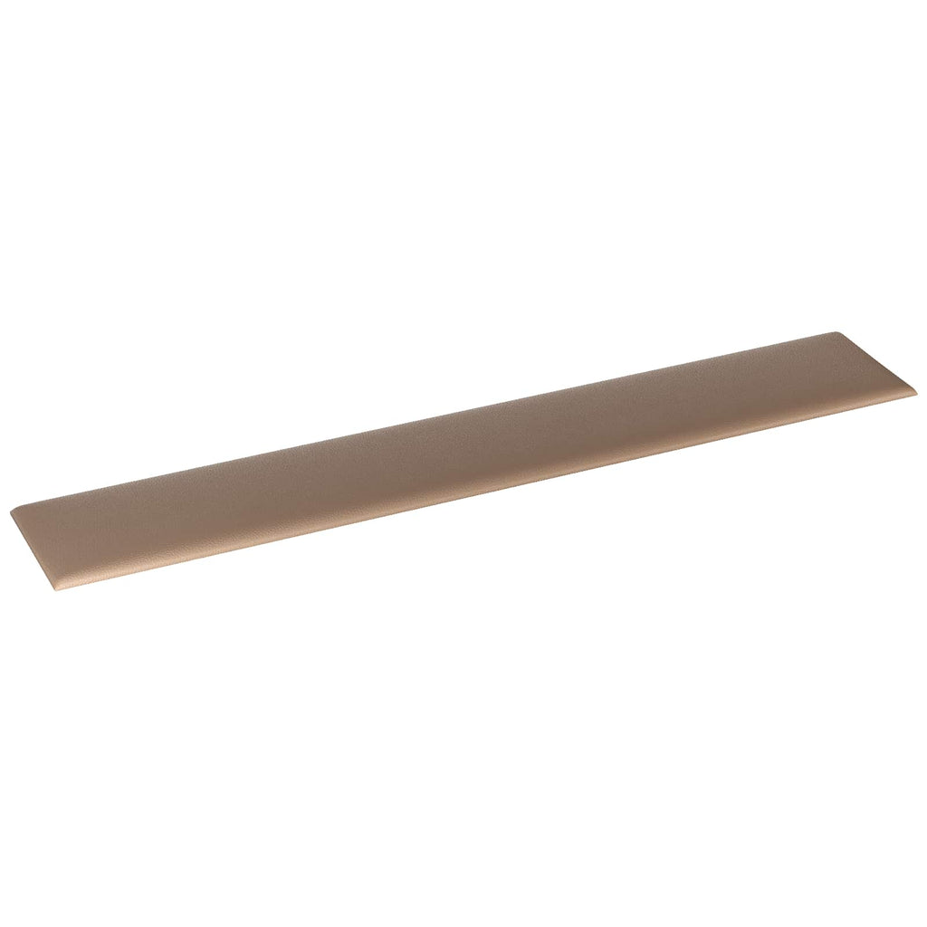 vidaXL Wejściowy zagłówek 12 pcs Cappuccino 90 x 15 cm tkanina