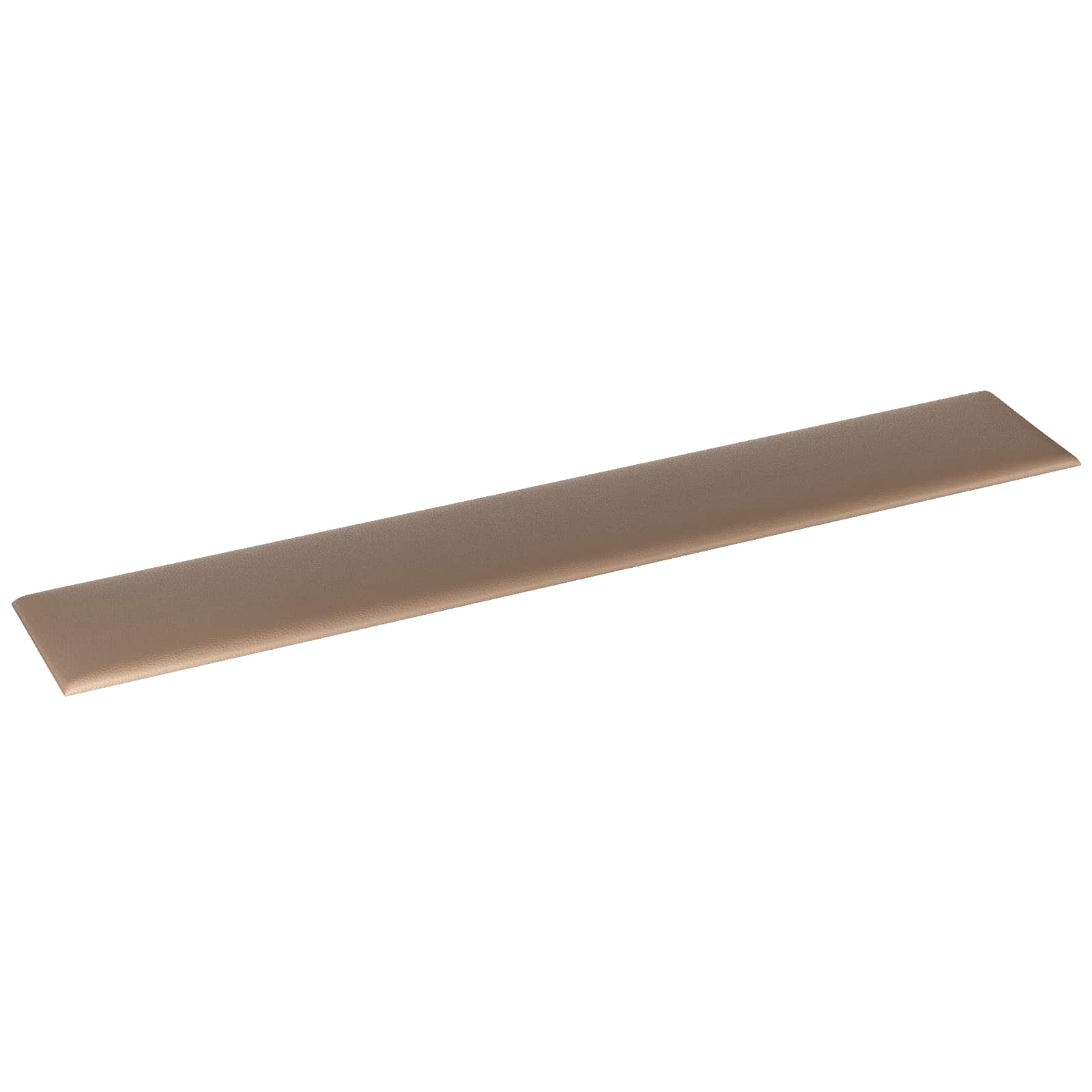 vidaXL Wejściowy zagłówek 12 pcs Cappuccino 90 x 15 cm tkanina