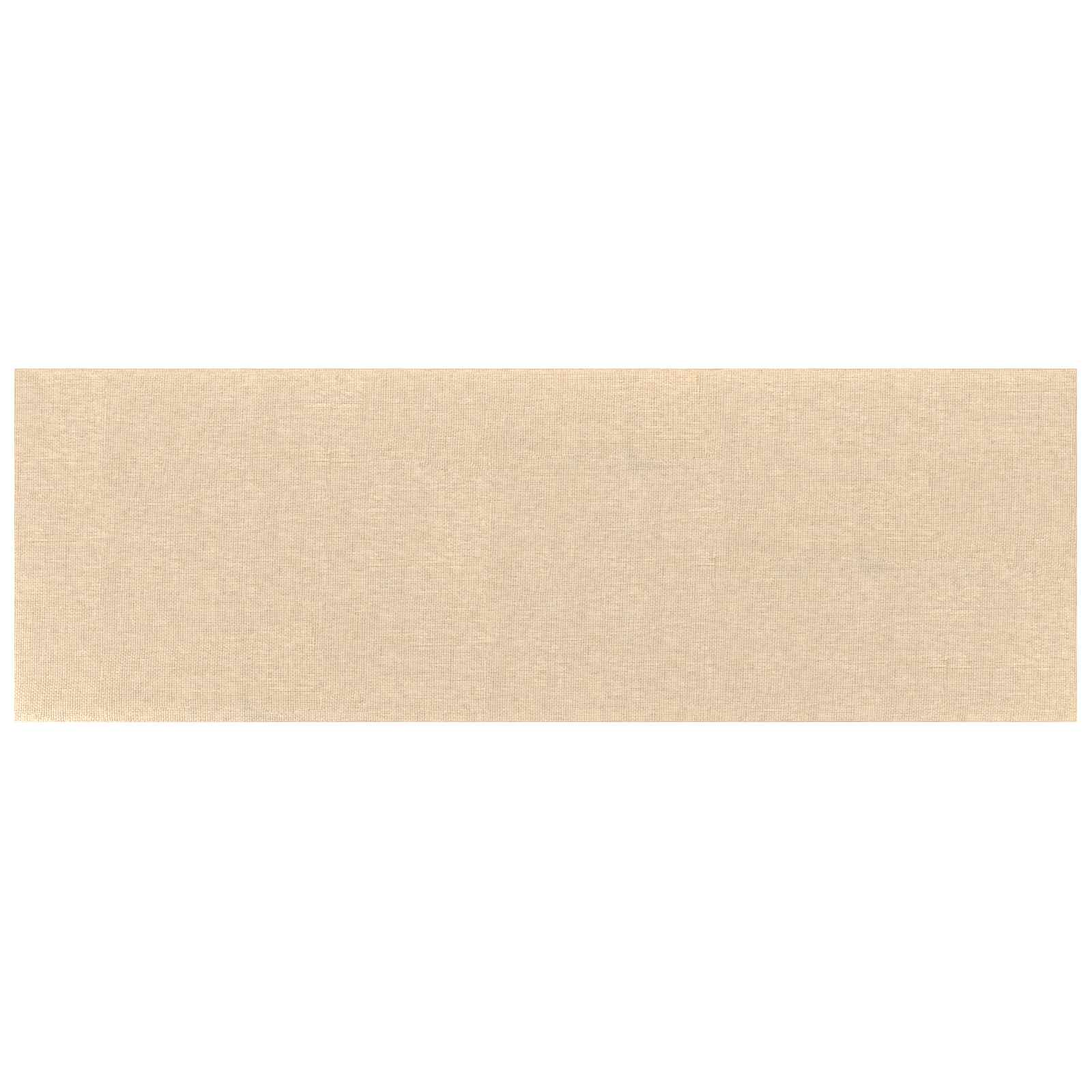 vidaXL Wejściowy zagłówek 12 szt. 90 x 30 cm Kremowy tkanina