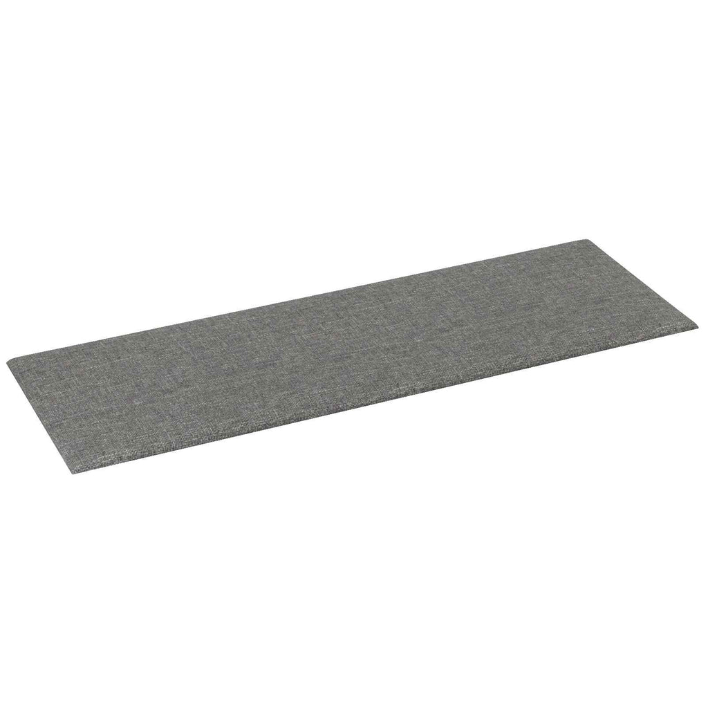 vidaXL Wejściowy zagłówek 12 pcs Jasnoszary 90 x 30 cm tkanina