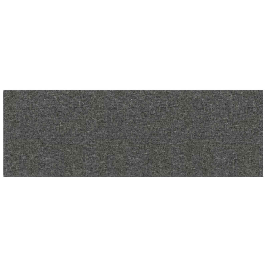 vidaXL Wejściowy zagłówek 12 pcs Ciemnoszary 90 x 30 cm tkanina