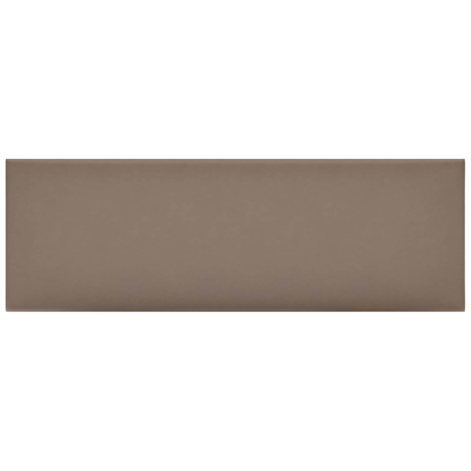 vidaXL Wejściowy zagłówek 12 pcs Cappuccino 90 x 30 cm tkanina