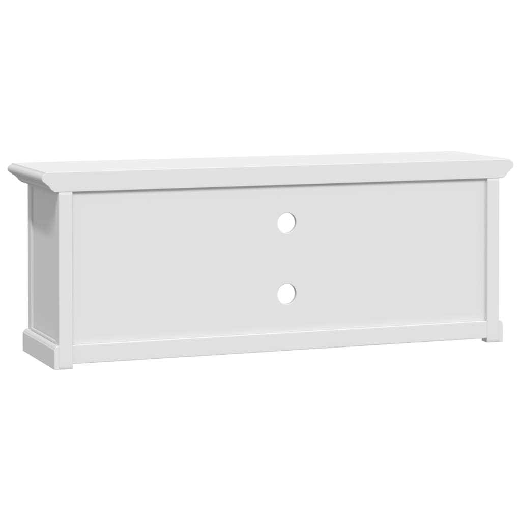 vidaXL Szafka pod TV, biała, 110x30x41 cm, materiał drewnopochodny