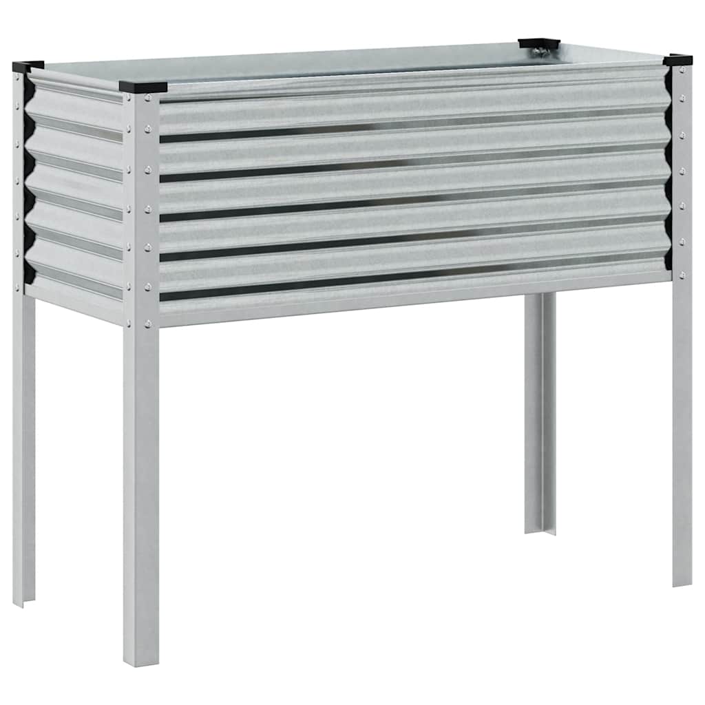 vidaXL Donica ogrodowa 100x45x90 cm Stal ocynkowana