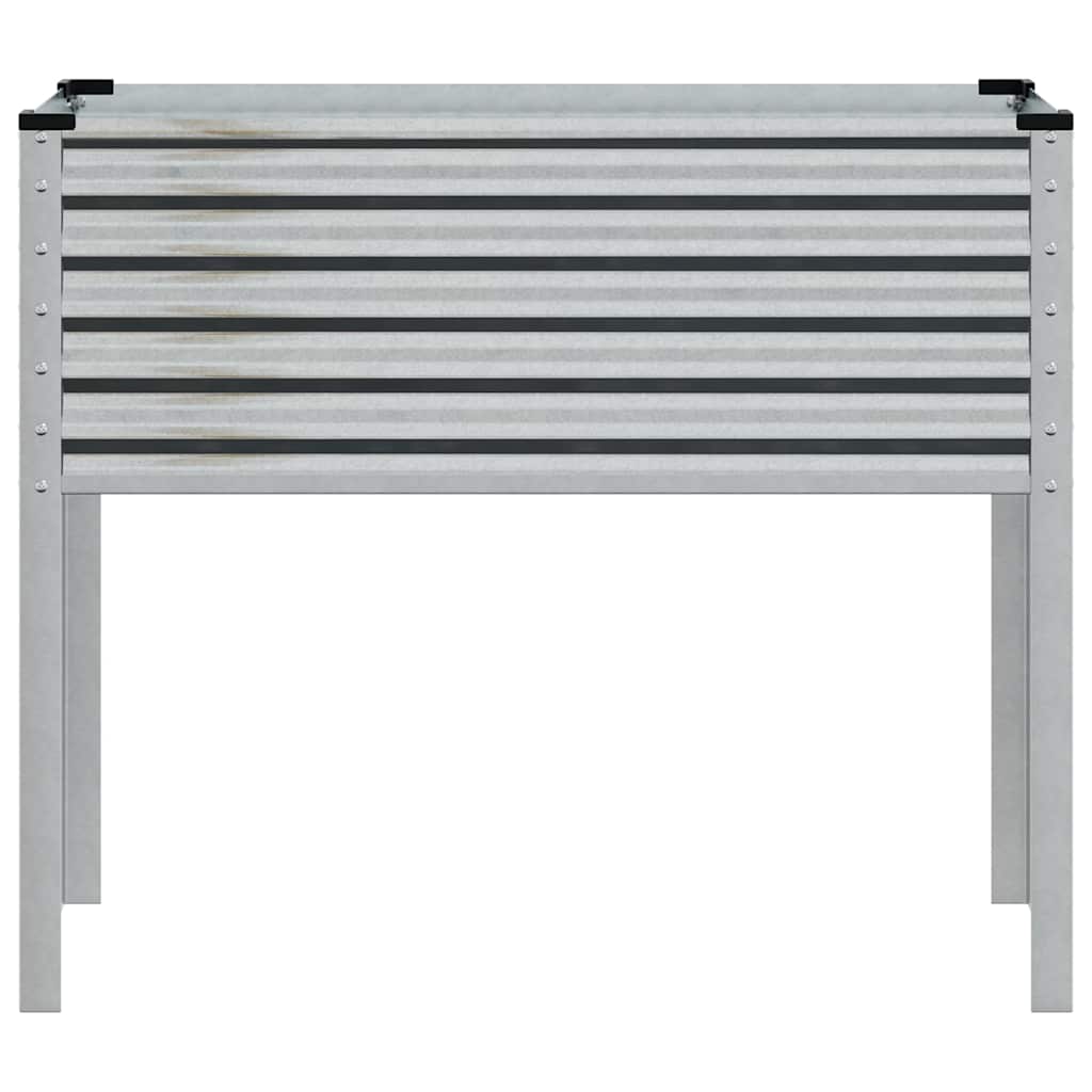 vidaXL Donica ogrodowa 100x45x90 cm Stal ocynkowana