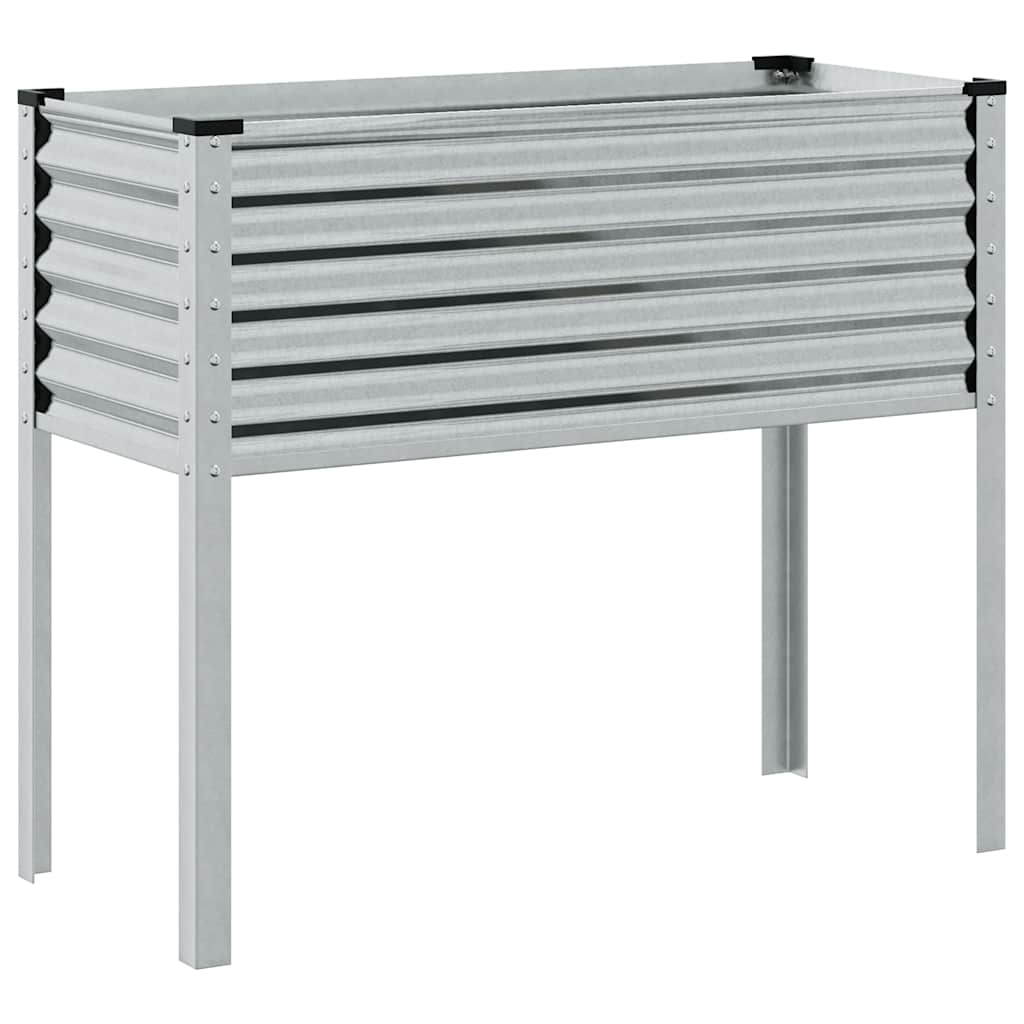 vidaXL Donica ogrodowa 100x45x90 cm Stal ocynkowana