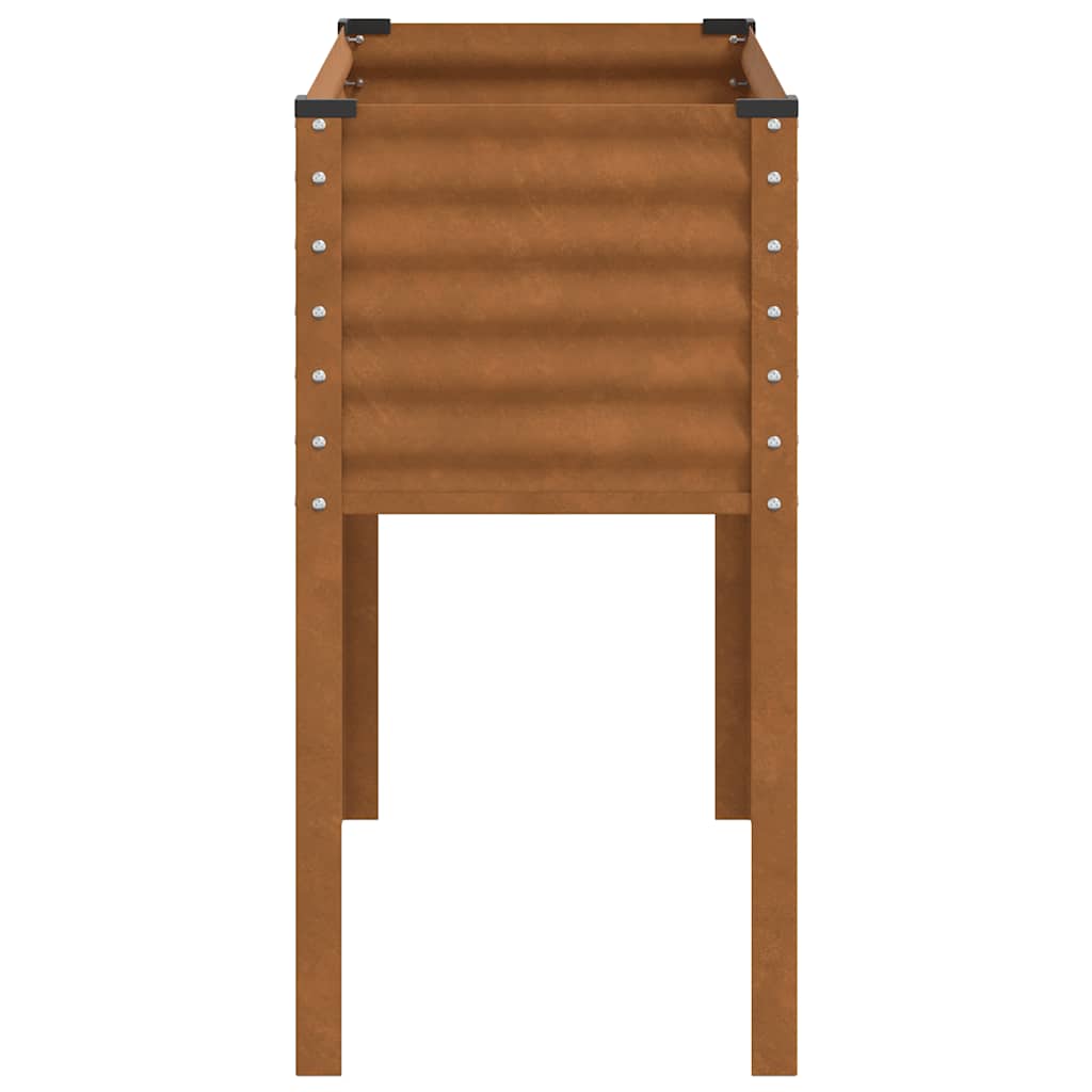 vidaXL Donica ogrodowa 100x45x90 cm Stal nierdzewna