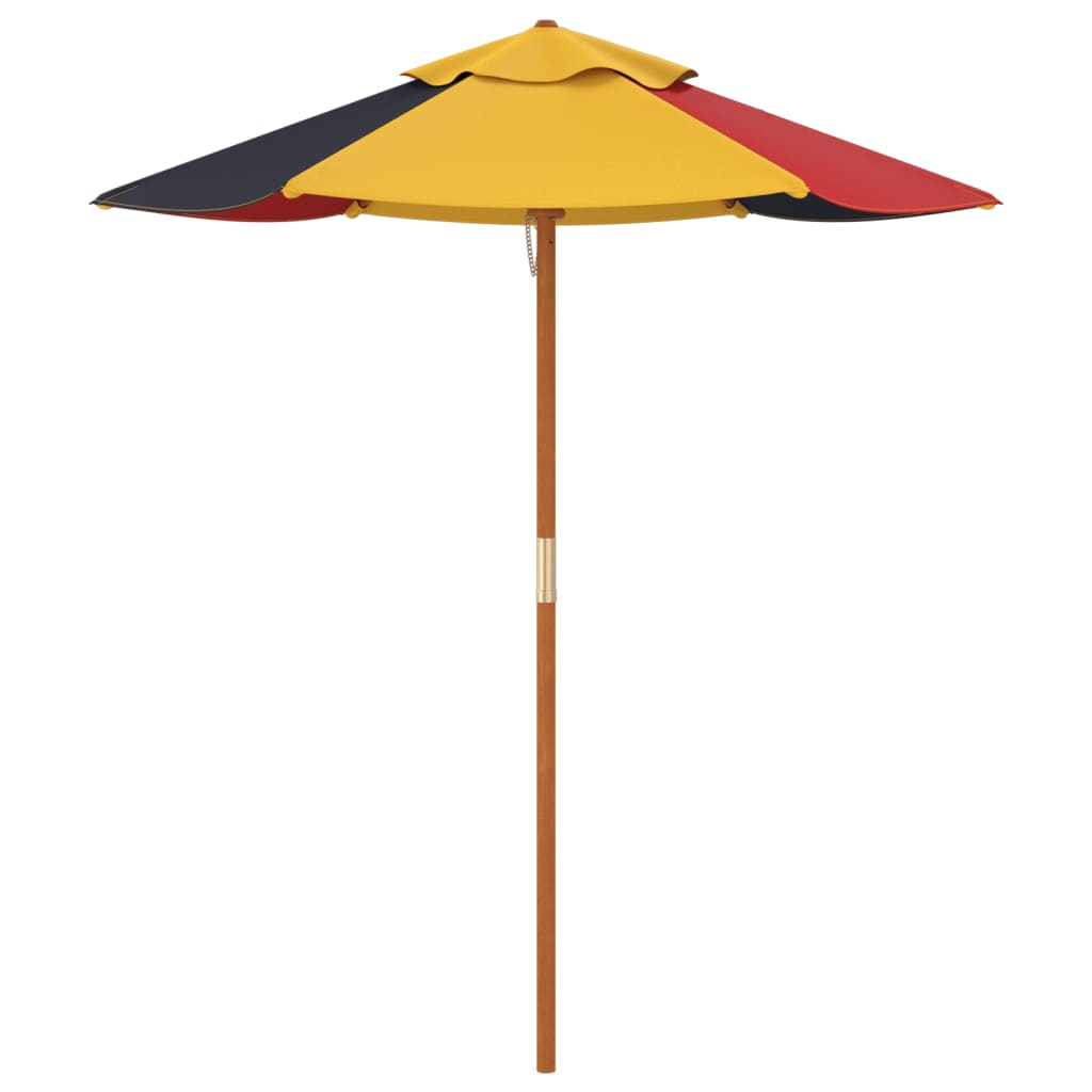 vidaXL Parasol ogrodowy dla dzieci, na drewnianym słupku, Ø120x140 cm