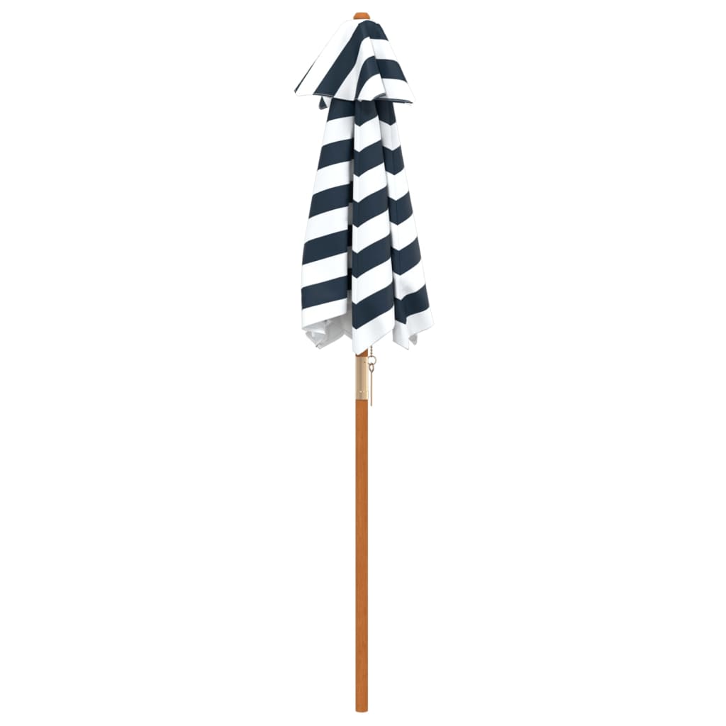 vidaXL Parasol ogrodowy dla dzieci, na drewnianym słupku, Ø120x140 cm
