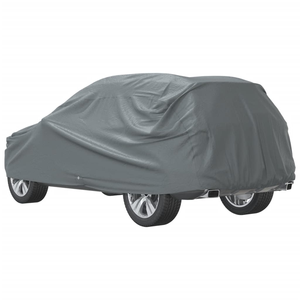 vidaXL Pokrowiec na samochód typu SUV, pełny, szary, L, włóknina