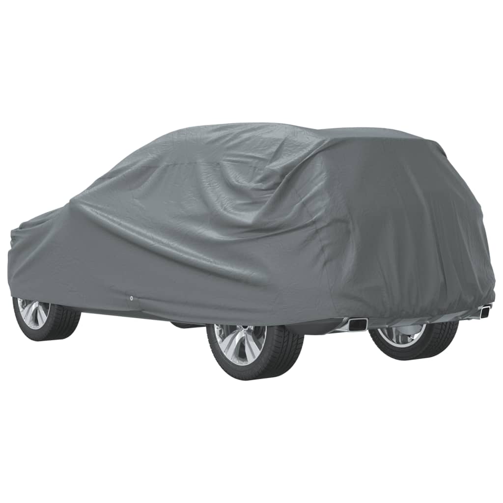 vidaXL Pokrowiec na samochód typu SUV, pełny, szary, XL, włóknina