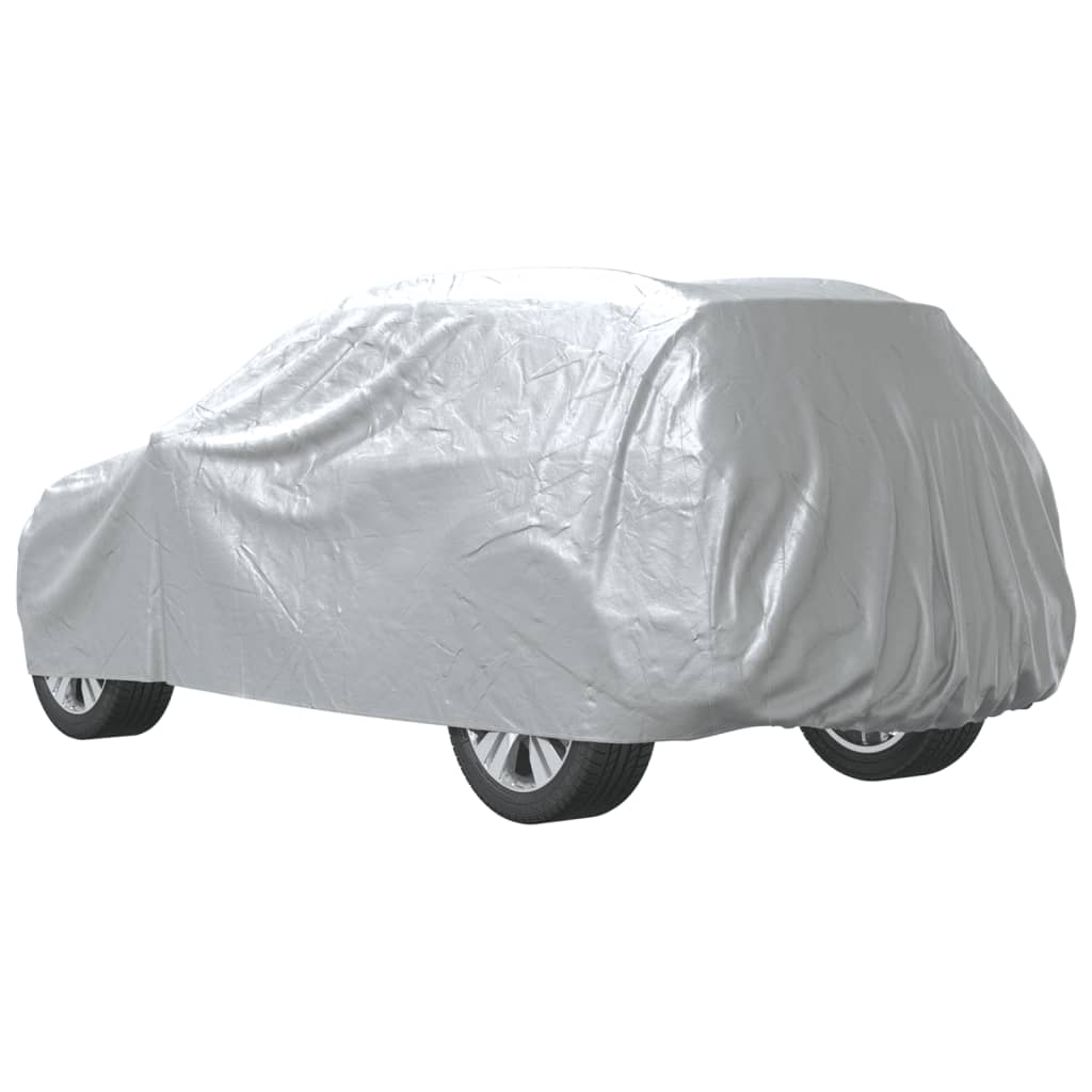 vidaXL Pokrowiec na samochód typu SUV, z paskami, pełny, M, PEVA