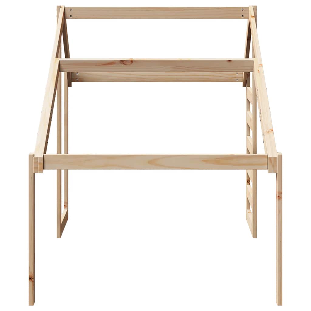 vidaXL Daszek do łóżka dziecięcego, 188x97x113 cm, lite drewno sosnowe