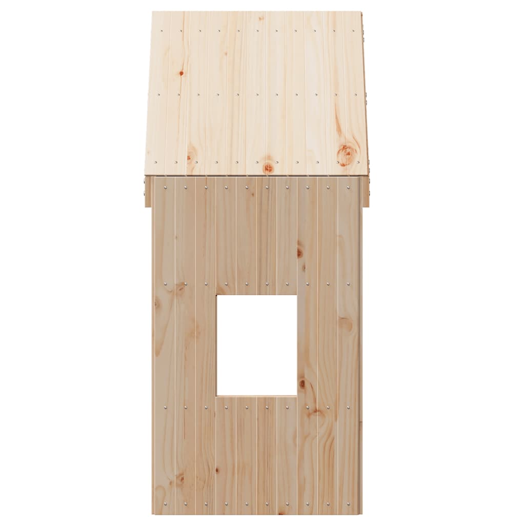 vidaXL Daszek do łóżka dziecięcego, 60x89x134,5cm, lite drewno sosnowe