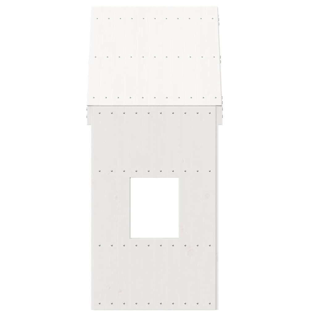 vidaXL Daszek do łóżka dziecięcego, biały, 60x99x139,5 cm, sosnowy