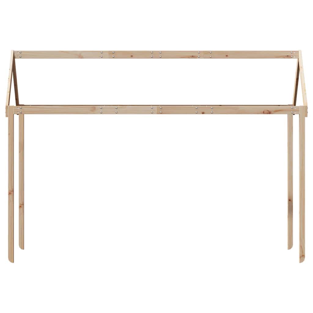 vidaXL Daszek do łóżka dziecięcego, 217x95,5x159 cm, drewno sosnowe