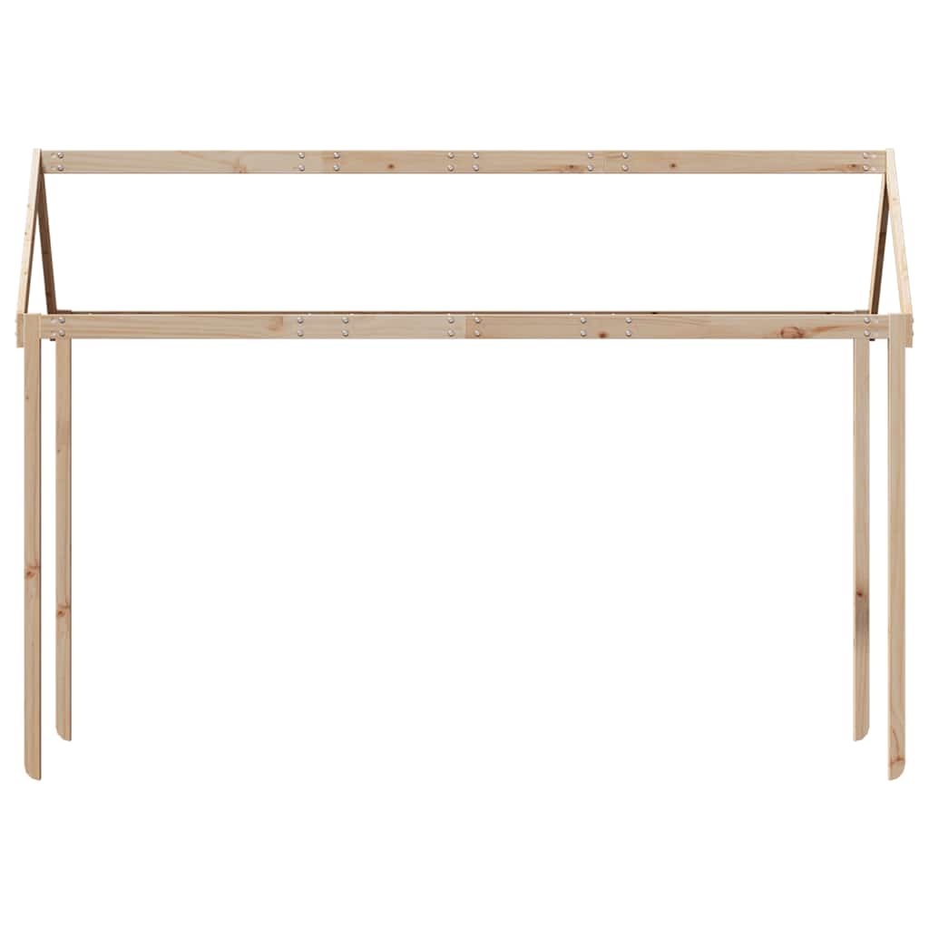 vidaXL Daszek do łóżka dziecięcego, 207x95,5x159 cm, drewno sosnowe