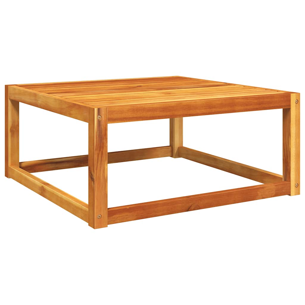vidaXL Stolik ogrodowy, 65x65x29 cm, lite drewno akacjowe