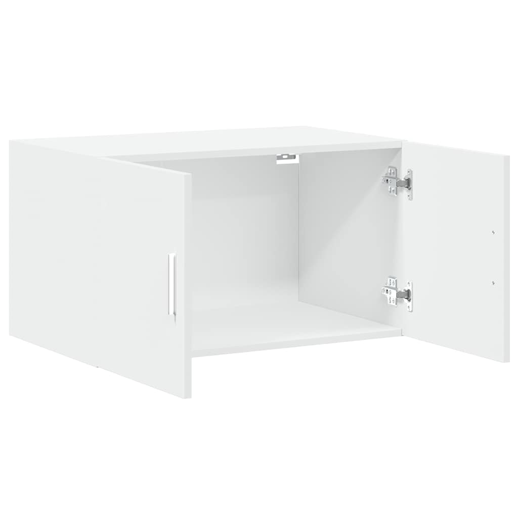vidaXL Szafka wisząca, biała, 70x42,5x40 cm, materiał drewnopochodny