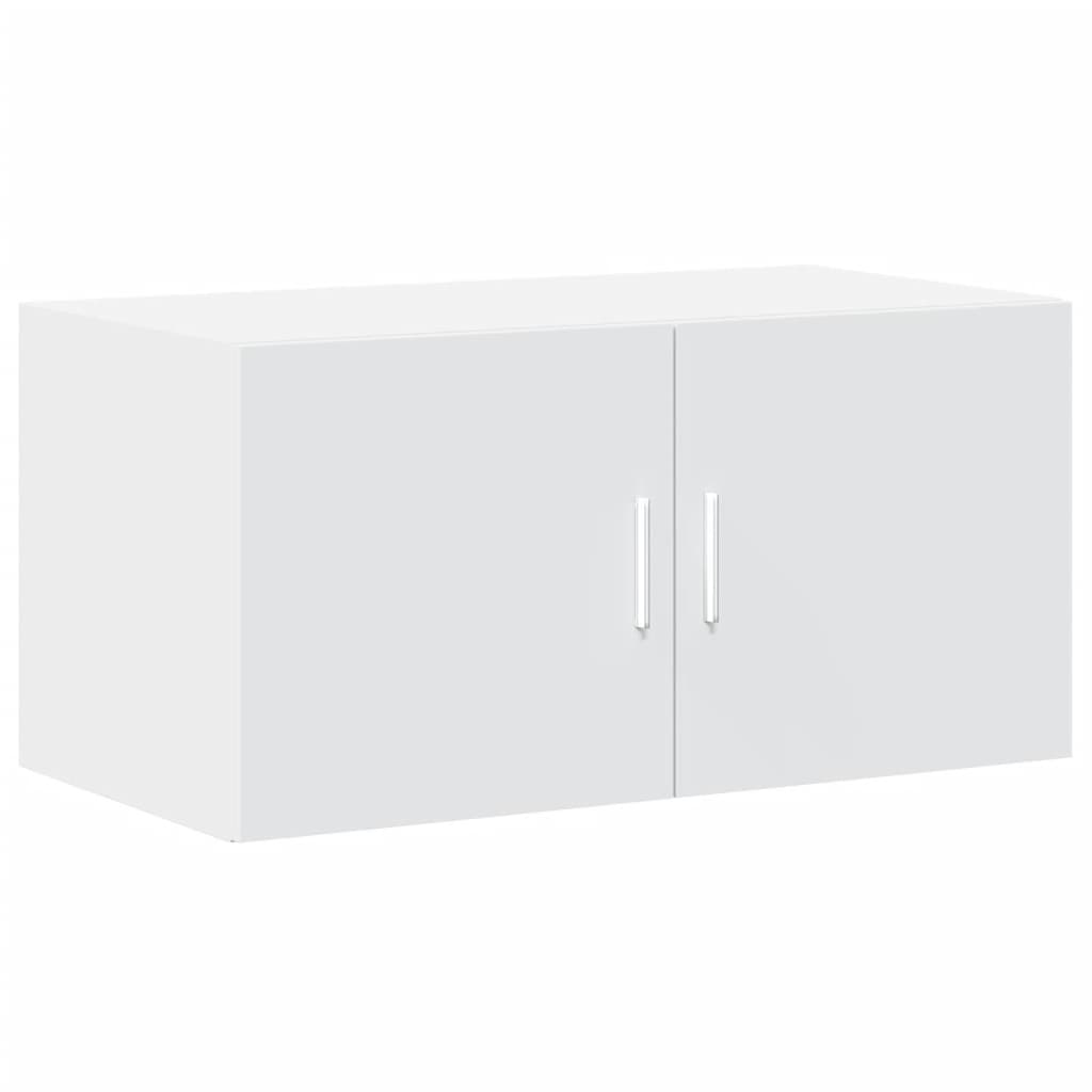 vidaXL Szafka wisząca, biała, 80x42,5x40 cm, materiał drewnopochodny