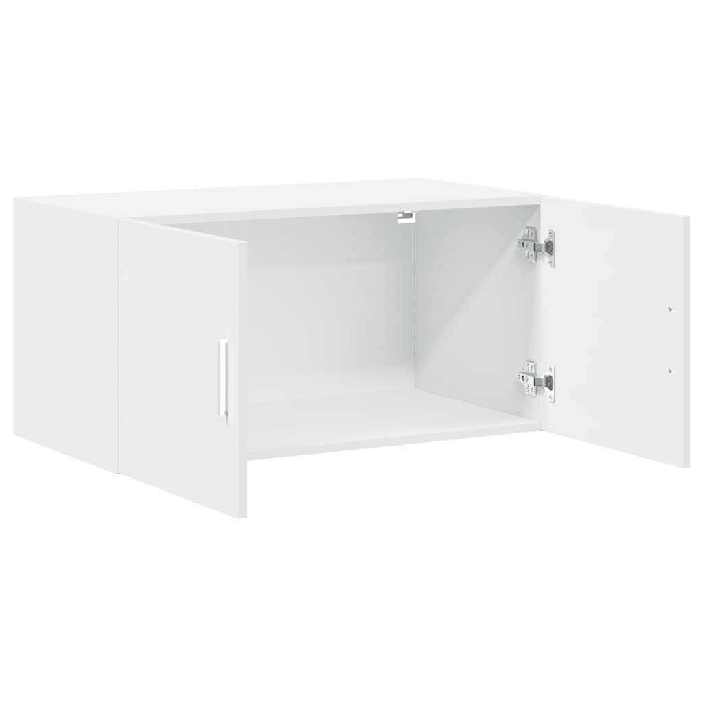 vidaXL Szafka wisząca, biała, 80x42,5x40 cm, materiał drewnopochodny