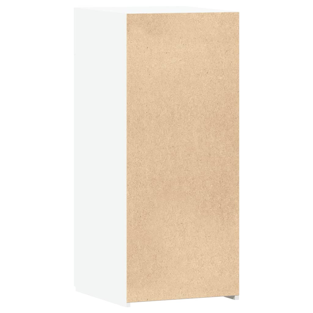 vidaXL Szafka, biała, 40x42,5x93 cm, materiał drewnopochodny