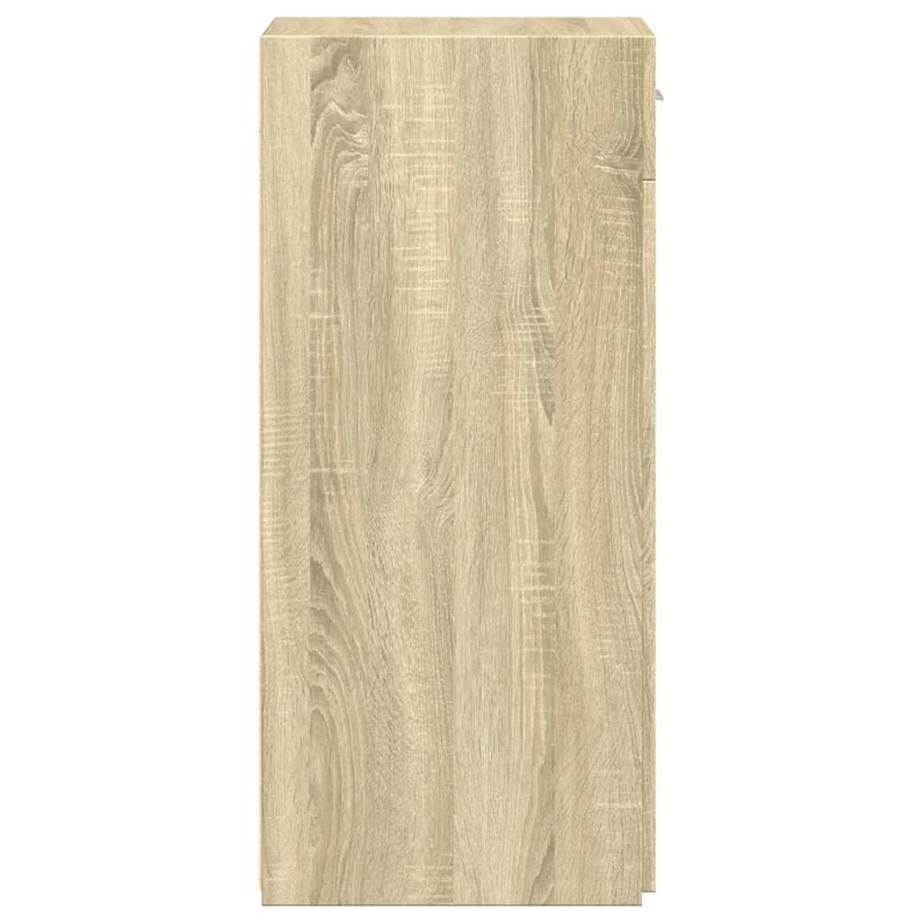 vidaXL Szafka, dąb sonoma, 40x42,5x93 cm, materiał drewnopochodny