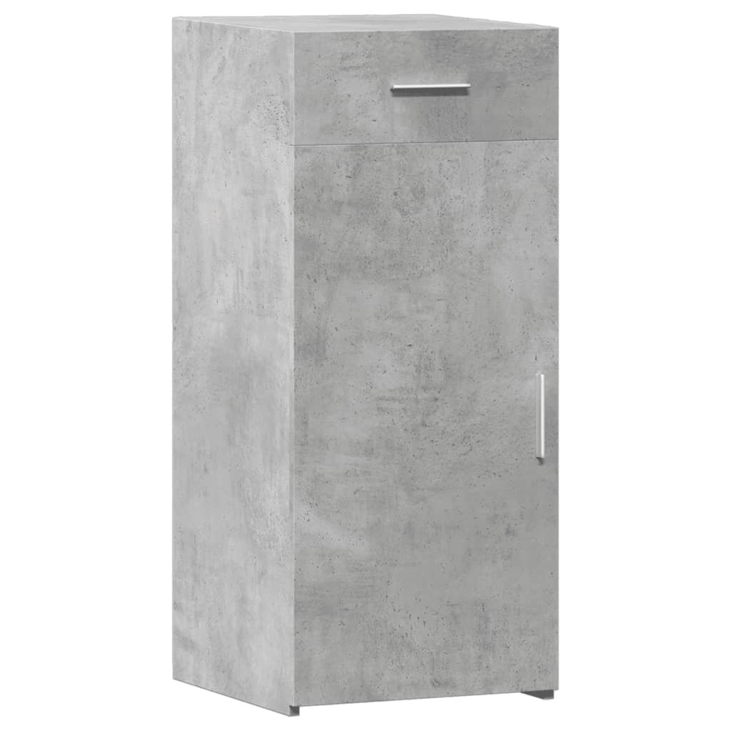 vidaXL Szafka, szarość betonu, 40x42,5x93 cm, materiał drewnopochodny