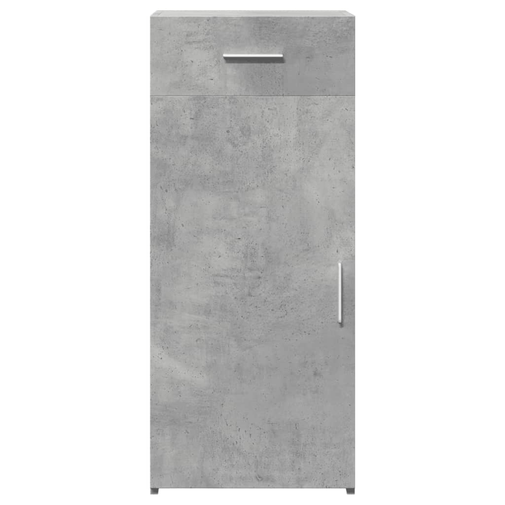 vidaXL Szafka, szarość betonu, 40x42,5x93 cm, materiał drewnopochodny
